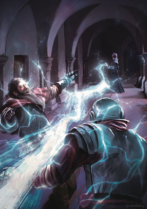 RAYOS DE ENERGIA (HECHIZEROS) Lightning Magic Fantasy Art, Lightning Mage Art, Lightning Mage Fantasy Art, Magic Power Aesthetic, Lightning Magic Art, Magic Spells Art, Evocation Magic, Lightning Wizard, Lightning Mage