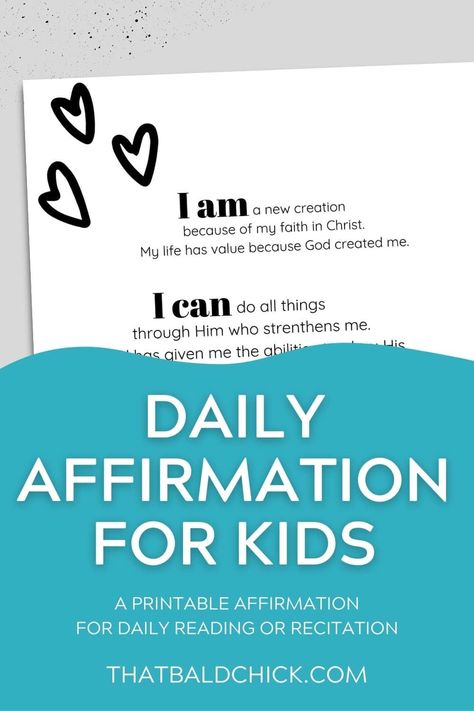 Reading and reciting this daily affirmation for kids really does make a difference in esteem and attitude. Bible Affirmations For Kids, Biblical Affirmations For Kids, Kids Morning Affirmations, Kids Words Of Affirmation, Positive Affirmations For Kids Boys, Children Affirmations For Kids, Bible Study Group, Affirmations For Kids, Bible Study Help