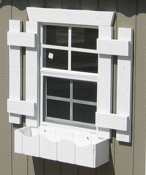 Little Cottage Company Playhouse Additional Window | Wayfair Kids Outdoor Playhouses, Playhouse Windows, Kids Playhouse Plans, Outdoor Playhouses, Playhouse Accessories, Outside Playhouse, Kids Playhouse Outdoors, Playhouse Plans, Diy Playhouse