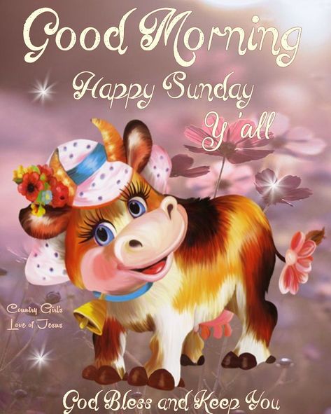 Mini Cow Good Morning Happy Sunday It’s Sunday Good Morning, Good Morning Happy Sunday Quotes, Good Morning Sunday Wishes, Sunday Morning Pics, Sunday Hugs, Sunday Blessings Inspiration, Hugs Pictures, Good Morning Sunday Blessings, Happy Sunday Messages