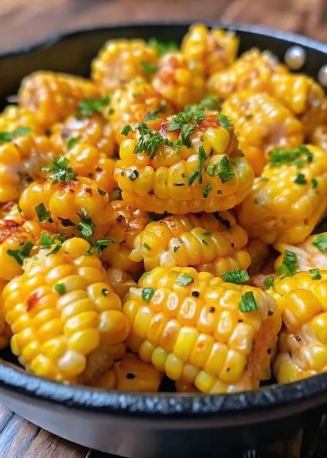 Honey Butter Skillet Corn Grandma always said the best meals come from simple ingredients, and she was right. This Honey Butter Skillet Corn is a favorite at our family gatherings. Every time we make it, the buttery sweetness fills the kitchen, bringing everyone closer. My younger brother loves stirring the corn while Dad sneaks extra honey into the pan.  Ingredients 🧈 2 tablespoons butter (salted preferred) 🍯 2 tablespoons honey 🌽 1 bag (16 oz) frozen corn 🧀 2 ounces cream cheese, cut into c... Honey Butter Skillet Corn, Skillet Corn, Best Meals, Frozen Corn, Honey Butter, Younger Brother, Chicken Dinners, Chicken Dinner, Family Gatherings