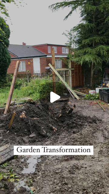 New Build Garden Design Uk, End Of Garden Pergola, Back Garden Transformation, New Build Garden Transformation, Pergola Kits Uk, New Build Garden Ideas, New Followers, 15 Diy, Transformation Tuesday