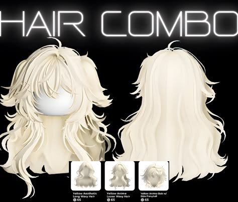 ദ്ദി(˵ •̀ ᴗ - ˵ ) ✧ Can repost! make sure  you ask me for credits < 3 Roblox Hair Ideas, Roblox Hair Combos, Best Haircuts For Women, Desenho Tom E Jerry, Toy Block, Roblox Hair, Roblox Emo Outfits, Hair Combos, Emo Roblox Avatar