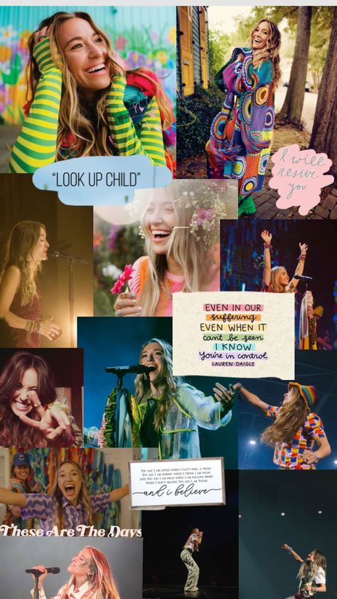 Lauren daigle!!! Lauren Daigle Concert, Lauren Diagle, Christian Music Artists, Christian Lyrics, Love Lauren, Lauren Daigle, Christian Quotes God, Photo Stickers, Christian Artists