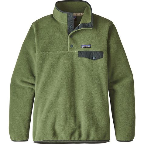 Patagonia Womens Lightweight Synch Snap-T Pullover - XXS - Buffalo... ($119) ❤ liked on Polyvore featuring tops, green, lightweight tops, green top, lightweight pullover, sweater pullover and sleeve top Patagonia Synchilla Snap T, Patagonia Synchilla Outfit, Fleece Pullover Outfit, Gorpcore Outfit, Patagonia Outdoor, Weather Clothes, Tattoo Fashion, Hiking Clothes, Patagonia Pullover