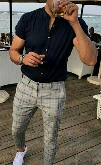 Coofandy Mens Fashion, Mens Outfit Date Night, 2023 Mens Style, Mens Las Vegas Outfit Ideas, Mens Casual Spring Outfits, Black Trousers Outfit Men Casual, Men Valentines Day Outfit, Men’s Dress Clothes, Men’s Vegas Club Outfits