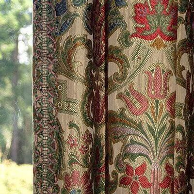 Victorian Curtains, Victorian Fabric, Elegant Draperies, Medieval Tapestry, Upholstery Diy, Elegant Curtains, Tapestry Fabric, Curtain Designs, Made To Measure Curtains