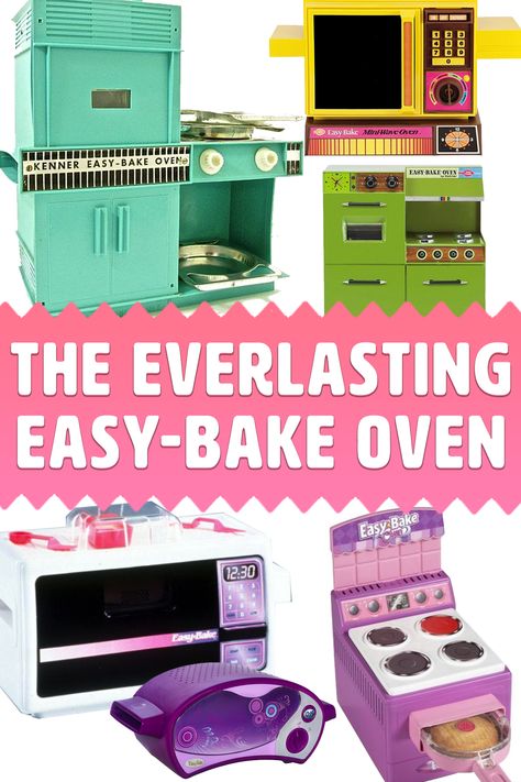 As a child wanting to bake up mini masterpieces of delicious delight, the Easy-Bake Oven was a stepping stone to the real thing. Let’s take a look at the history of this enduring toy oven. Easy Bake Oven Recipes, Mini Masterpieces, Easy Bake Oven, Easy Bake, Bat Boys, Oven Recipes, Stepping Stone, Savings Plan, Kits For Kids