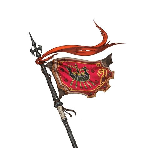 Grand Company | Final Fantasy Wiki | Fandom Medieval Flag, Battle Standard, Medieval Banner, Heraldry Symbols, Spell Cards, Medieval Warfare, Props Concept, Floating World, Digital Painting Techniques