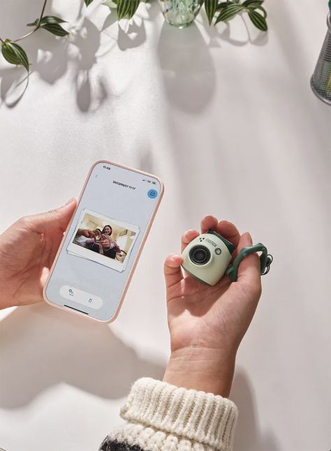 fujifilm's pocket-sized instax pal can snap up to 50 pictures Fujifilm Digital Camera, Smartphone Printer, Polaroid Instax, Instax Camera, Galaxy Tablet, Cute Camera, Fujifilm Camera, Instant Photos, Stuff And Thangs