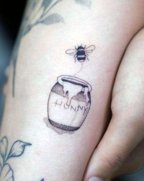 Honey Pot Tattoo, Pot Tattoo, Honey Pot, Tattoo Inspo, Honey, Tattoos