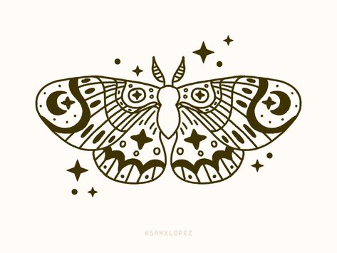 Simple Moth Tattoo, Moth Logo, Mens Butterfly Tattoo, Moth Tattoo Design, Moth Illustration, Stencil Outline, Moth Tattoo, Cowgirl Art, Red Tattoos