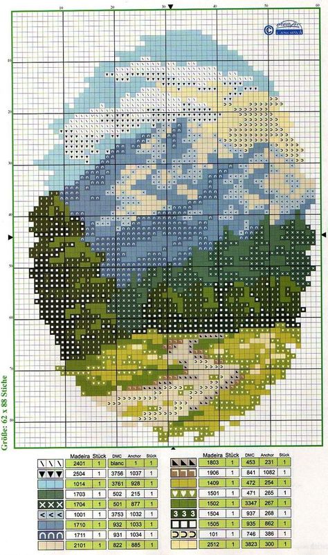 Moss Cross Stitch, Cross Stitch Mountain Pattern, Cross Stitch Nature Pattern, Detailed Cross Stitch Patterns, Cross Stitch Mural, Oval Cross Stitch Pattern, Big Cross Stitch Patterns, Oval Cross Stitch, Landscape Cross Stitch Patterns