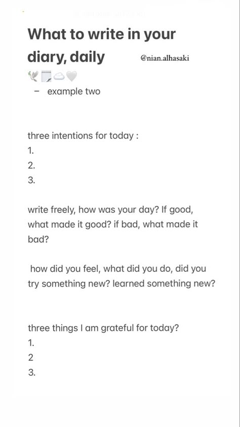 #diary #diaryideas #writing #writingprompt #writingtips #maincharacterenergy #inspogirl #jouranling #journalingprompts Journal Ideas How To Start, How To Start Writing A Diary, Writing In Journal, How To Start A Diary, What To Write In A Journal, Morning Journal Prompts, Mindfulness Journal Prompts, Diary Writing, Journal Questions