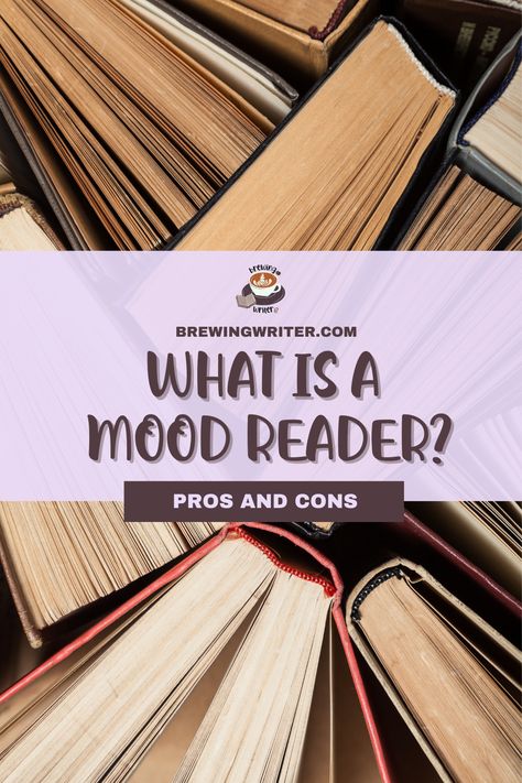 What is mood reader? Are you a mood reader? This article explains the difference between a mood reader and TBR lister along with the pros and cons of each. Mood Reader, Husband Wife Jokes, What Is Reading, How To Read More, Funny Marriage, Reading Review, Long Books, Hilarious Jokes, Get In The Mood