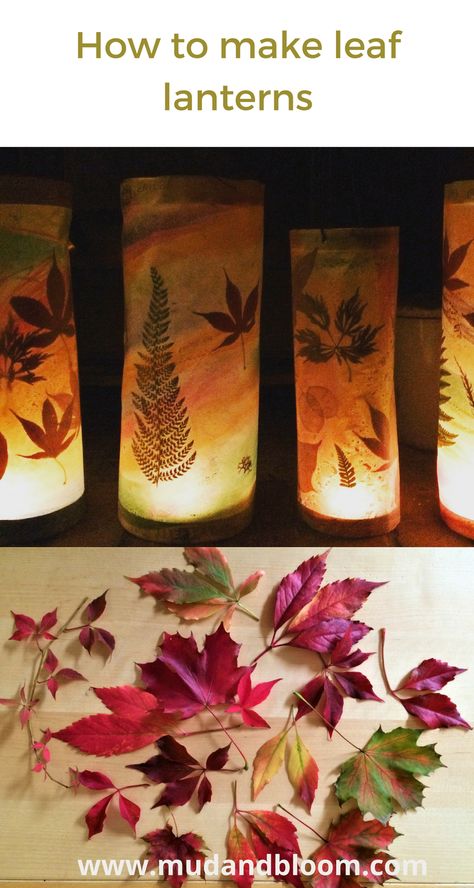 How to make leaf lanterns, this is a lovely activity that can be enjoyed by children of all ages Leaf Lanterns For Kids, Homemade Lanterns Diy, Martinmas Waldorf, Waldorf Thanksgiving, Dayhome Activities, Lantern Walk, Homemade Lanterns, Woodland Activities, Lantern Parade