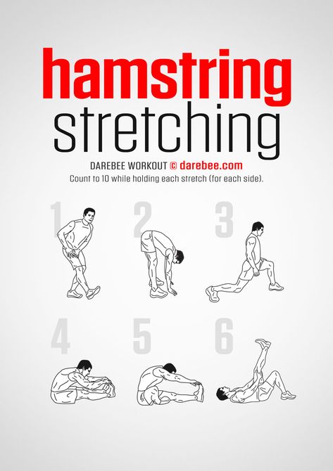 Hamstring Stretch Hamstring Strain Recovery, Hamstring And Glute Stretches, Standing Hamstring Stretch, Hamstring Stretches, Stretches For Tight Hamstrings, Tight Hamstrings, Hamstring Stretch, After Workout, Stretching Exercises