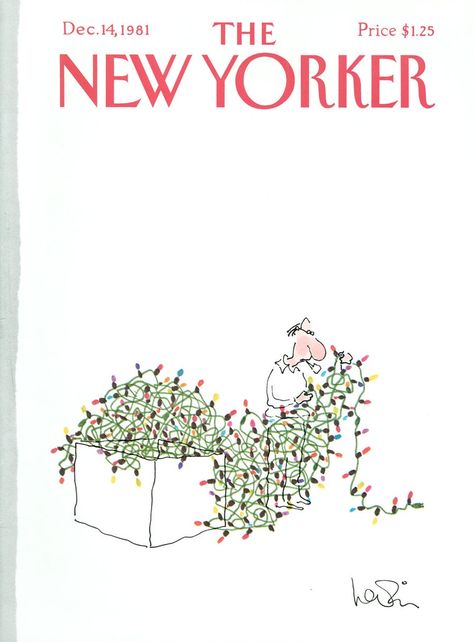 New Yorker Christmas, The New Yorker December, New Yorker December, Magazines Cover, Christmas Magazine, Quiet Living, New Yorker Cover, The New Yorker Magazine, New Yorker Magazine