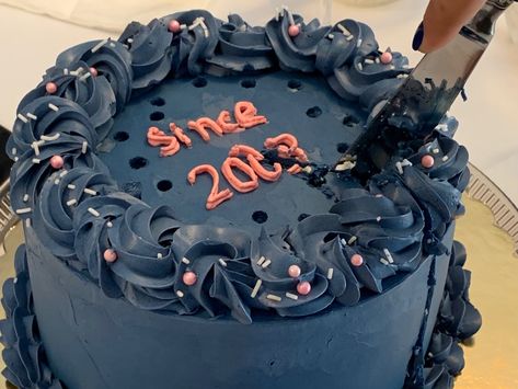 Since 2002 Cake, Since 2003 Cake, Since 2005 Cake, Aesthetic Cake Birthday, Aesthetic Cake, Bday Cake, Party Food, Birthday Cake, Wallpapers