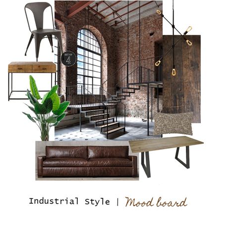 Industrial Mood Board Interior Design, Industrial Mood Board, Mood Board Interior Design, Board Interior Design, Biophilic Interior, Drop Pendant Lights, Mood Board Interior, Design Mood Board, Light Hardwood Floors