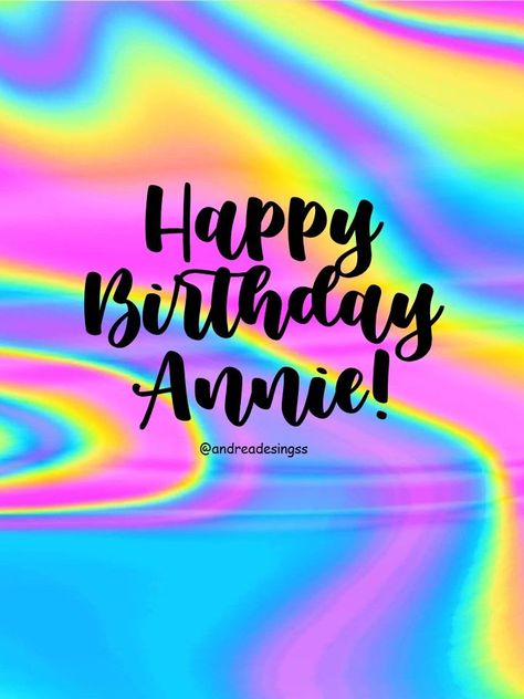 #HappyBirthdayAnnie! #Happyb-day #b-day #andreadesignss 💕🎂🤩🎉✨ Happy Birthday Annie, B Day, Happy Birthday, Neon Signs, Neon, Birthday, Quick Saves, Art