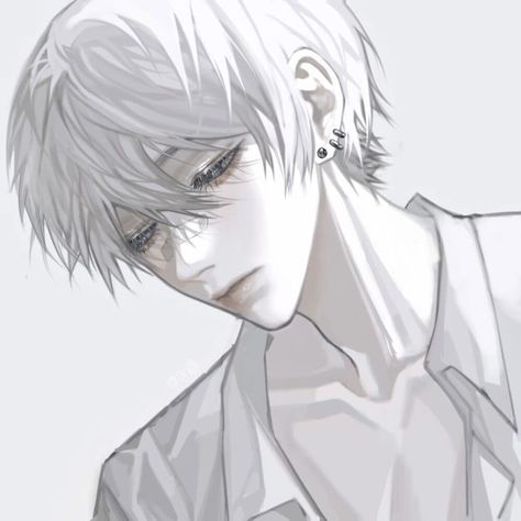 White Hair, Anime Character, Anime Boy, The Story, Hair, Anime, White