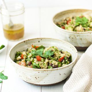 Cilantro Lime Quinoa Black Bean Salad {Vegan} Bean Salad Vegan, Quinoa Bean Salad, Quinoa Black Bean Salad, Vegan Bean Salad, Cilantro Lime Quinoa, Lime Quinoa, Black Bean Quinoa, Healthy Veggie, Black Bean Salad