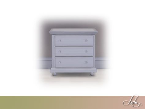 Lulu265's Country Dreams Nightstand Sims 4 Nightstand, Sims 4 Cc Modern, Modern Nightstand, Sims Community, Electronic Art, Sims 4 Cc, Modern Glass, The Sims Resource, Sims Resource