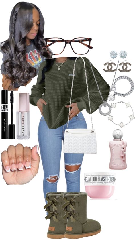 Haunted House Outfit Ideas Casual, Shein Fall Outfits Ideas, Black Women Fashion Inspo Outfits, Classy Outfits For Black Women, Fall Swag Outfits, Build Outfit, Baddie Thanksgiving Outfits, Fall Picnic Outfit, Fall Outfit Colors