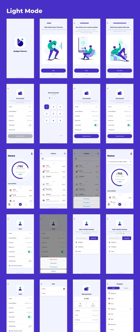 Budget Planner iOS UI Kit Personal finance tools make it easy to see how much you're spending. #Paid, #Planner, #affiliate, #Budget, #iOS, #Kit Spending Planner, Budget Planner App, Personal Finance App, Create An App, Ux Design Process, Budget App, Ios Ui, Finance App, Personal Budget