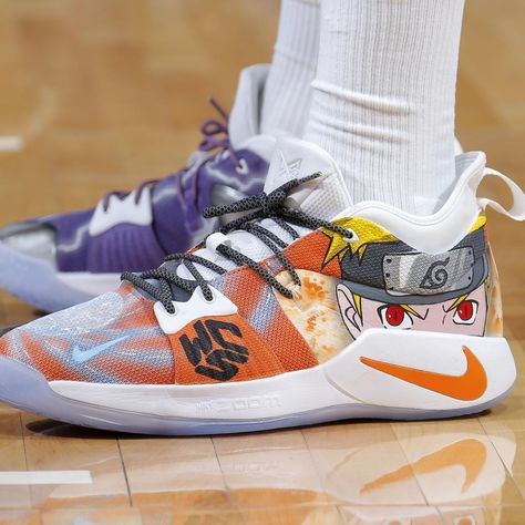 B/R Kicks x NBA Nightly: Cauley-Stein with Naruto Custom, New LeBron 16 for LBJ | Bleacher Report | Latest News, Videos and Highlights Shoes For Volleyball, Cheap Volleyball Shoes, Nike Volleyball Shoes, Volleyball Sneakers, Best Volleyball Shoes, Lebron 16, Nba Fashion, Naruto Vs Sasuke, Playstation 1