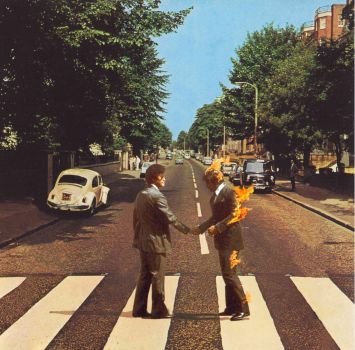 #abbeyroad - DeviantArt Star Wars Art Print, Star Wars Figurines, Star Wars Character, Famous Pictures, Famous Photos, Beatles Abbey Road, Musica Rock, Star Wars Figures, Historical Images