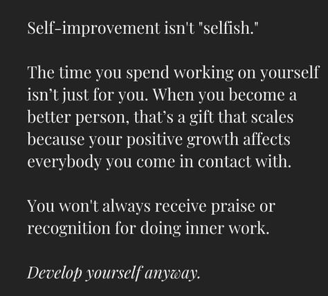 Working on MYSELF= Uplifting humanity... if u r broke you cannot fix others...but if you work on urself you can fix the broke👀 Offline Quote, Myself Quotes, Working On Me, Postive Life Quotes, Real Talk Quotes, Poem Quotes, Self Quotes, English Quotes, Self Love Quotes