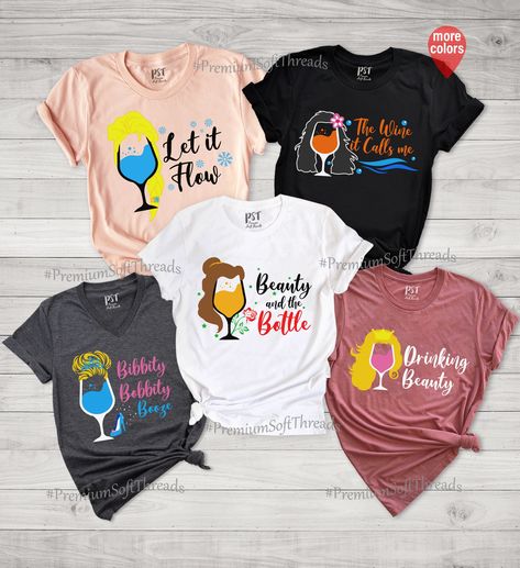 Excited to share the latest addition to my #etsy shop: Princess Drinking Shirts, Wine Princess Shirts, Food and Wine Festival Shirts, Bibbity Bobbity Boo, Matching Vacation Tank, Epcot Festival https://etsy.me/3o4L8SN #foodandwinetanks #foodandwineshirts #foodandwinefe Food And Wine Festival Shirts, Bibbity Bobbity Boo, Goth Kawaii, Food And Wine Festival, Epcot Shirts, Diy Disney Shirts, Princess Shirt, Wine Shirts, Festival Shirts