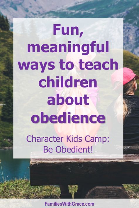 Obedience To God Craft, Object Lesson On Obedience, Teaching Obedience, Kids Church Lessons, Sunday School Games, Children Ministry, Preschool Bible Lessons, Books And Movies, Preschool Bible