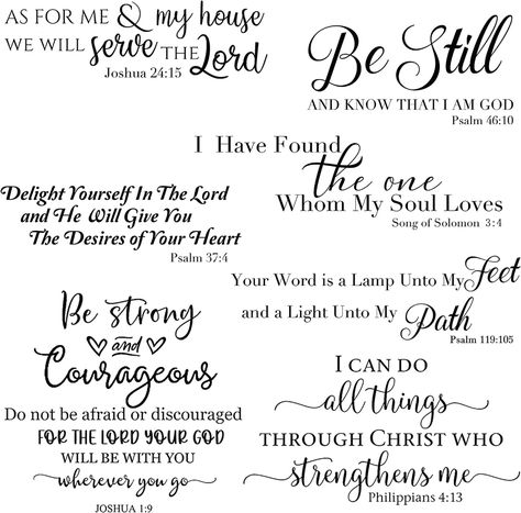 Amazon.com: Bible Verse Wall Stickers Inspirational Quote Wall Decals Religious Wall Stickers Peel and Stick Motivational Wall Decal for Bedroom Living Room Office Bathroom (Be Still) : Tools & Home Improvement Christian Wall Decals, Scripture Wall Decal, Bible Wall Decals, Inspirational Quote Wall, Inspirational Wall Decals, Bible Verse Wall Decals, Vinyl Wall Quotes, Wall Decals For Bedroom, Wall Quotes Decals