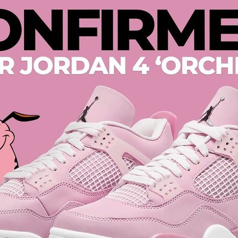 Plugged Inn on Instagram: "BREAKING: AIR JORDAN 4 ‘PINK ORCHID’ IS NOW CONFIRMED TO RELEASE THIS YEAR! PAIRS SET TO DROP VIA SNKRS AND RETAILERS THIS HOLIDAY SEASON. 🌸 Are these a must Cop🔥 or a Pass🗑️? *this is a speculative mock-up via @houseofheat*" Orchid Jordan 4, Jordan 4 Orchid, Jordan 4’s, Blackpink Outfits, Jordan 4s, Cute Nike Shoes, Pink Orchids, Cute Nikes, Air Jordan 4