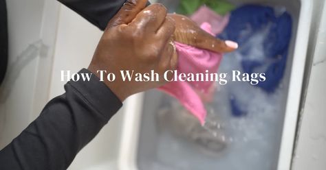 How to Properly Wash Your Cleaning Rags Lavendar Candle, Cleaning Shower Head, Candle Reading, Natural Disinfectant, Clean House Schedule, Spin Mop, Organisation Hacks, Cleaning Rags, Shower Cleaner