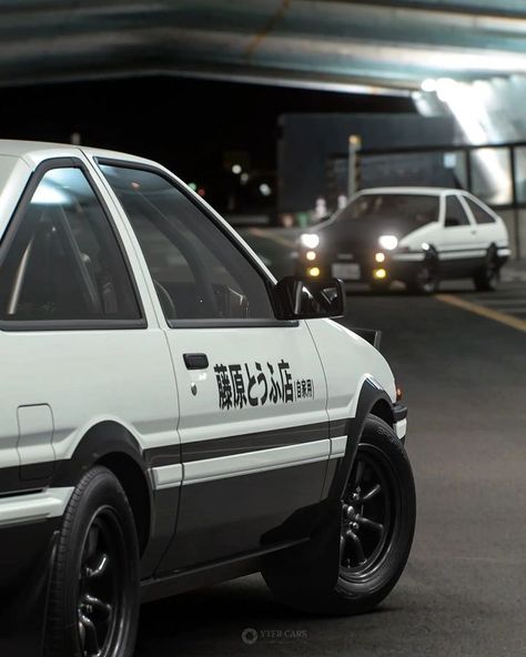 Ae86 Trueno, Toyota Ae86, Toyota Echo, Jdm Wallpaper, Best Jdm Cars, Initial D, Street Racing Cars, Ae86, Street Racing