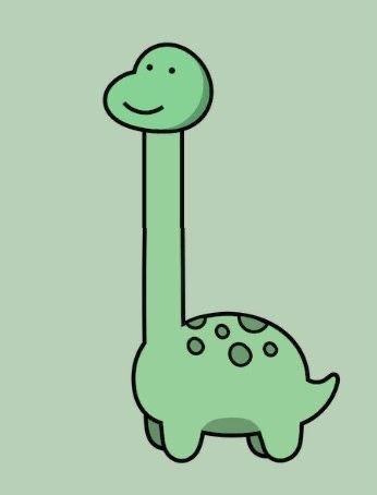 Cute Dino Drawings Easy, Dino Rawr, Dino Drawing, Animal Canvas Paintings, Wallpaper Iphone Lucu, Dinosaur Wallpaper, Dinosaur Drawing, Cute Dragon, Black And White Art Drawing