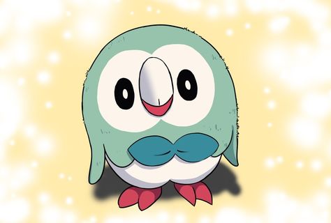 Rowlet [Shiny] Shiny Rowlet, Rowlett Pokemon, Starter Pokemon, Bird Pokemon, Pokemon Starters, Pokemon People, Pokemon Alola, First Pokemon, Pokémon Stuff