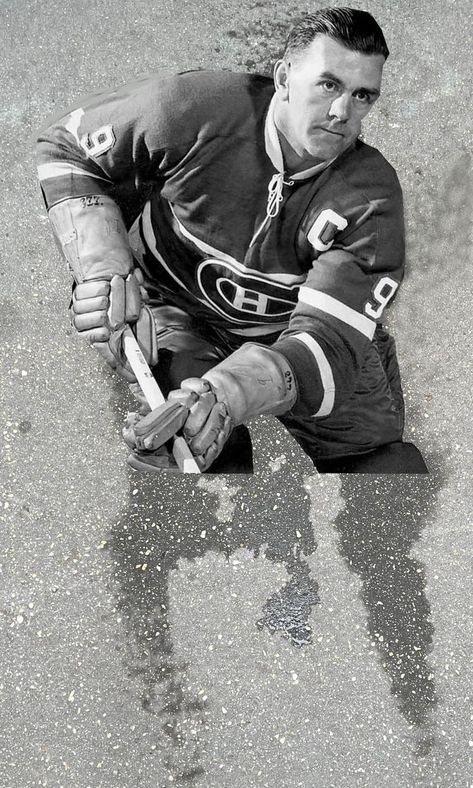 The Rocket Stain. Maurice Richard, Montreal Hockey, Hockey Boards, Left Handed People, Hockey Pictures, Rangers Hockey, Montreal Canadians, Bleacher Report, Nhl Players