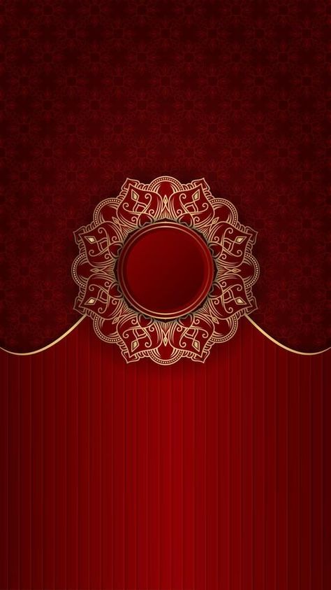 Wedding Red Background, Indian Wedding Card Background, Hindu Wedding Invitation Background, Red Background Invitation, Jewellery Background, Royal Red Background, Mandala Wallpapers, Red And Gold Wallpaper, Red And Gold Background Invitation