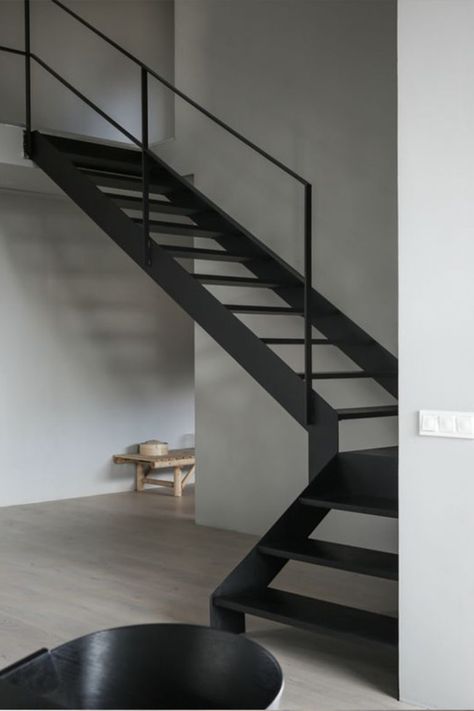 Six Swedish Interior Design Blogs You Should Be Reading Metal Staircase, Swedish Interior Design, Interior Design Blogs, Swedish Interiors, Steel Stairs, Metal Stairs, Stairs Design Modern, Stair Case, Home Stairs Design