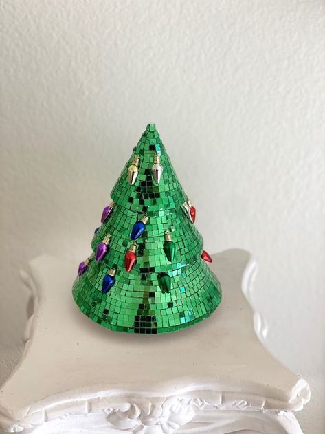 Dec 8, 2022 - This Art Objects item by AMCLUBShop has 178 favorites from Etsy shoppers. Ships from Camarillo, CA. Listed on Aug 23, 2023 Disco Christmas Decor, Disco Christmas Decorations, Maximalist Christmas Decor, Funky Christmas Decor, Disco Christmas Tree, Disco Ball Christmas Tree, Christmas Disco Ball, Christmas Disco, Disco Christmas