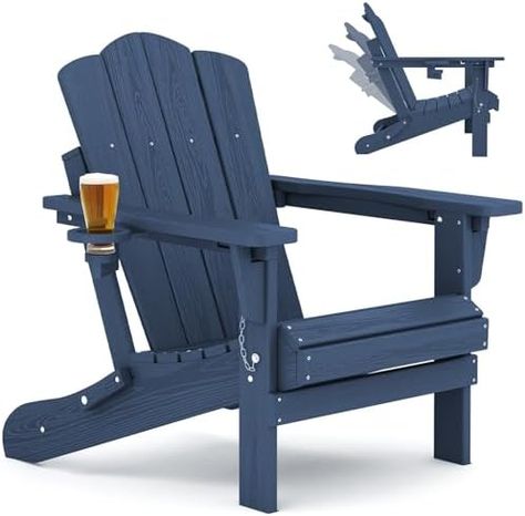 Amazon.com: FUNBERRY Folding Adirondack Chair, Fire Pit Chairs, Plastic Adirondack Chairs Weather Resistant with Cup Holder, Composite Adirondack Chairs : Patio, Lawn & Garden Folding Adirondack Chair, Composite Adirondack Chairs, Fire Pit Chairs, Folding Adirondack Chairs, Plastic Adirondack Chairs, Outdoor Living Patio, Adirondack Chairs, Screen Door, Garden Patio Furniture