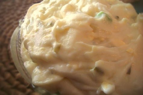 Mashed Potato Salad, Soft Foods To Eat, Potatoe Salad, Veggie Pasta Salad, Whipped Potatoes, Instant Mashed Potatoes, Instant Potatoes, Miracle Whip, Mashed Potato Recipes