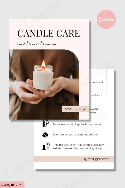 Click on the image to access this template and edit it in the Canva app. Candles care instruction, handmade candles promotion, promoting candles, candles instruction card, candles care, candles instagram post, portait instagram post ideas, shop, neutral instagram design, instagram post carousel, instagram post tips, canva instagram templates, canva instagram post Candle Instagram, Instagram Post Carousel, Candle Care Instructions, Canva Instagram Post, Canva Instagram Templates, Instagram Design Layout, Linkedin Banner, Candle Care, Facebook Banner