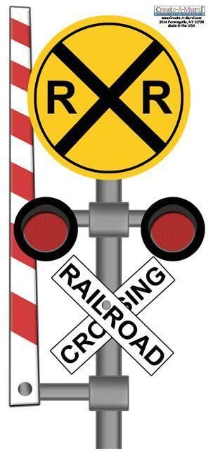 Rail Road Sign Wall Decal Teacher Decorations, Train Room Decor, Train Quilt, Train Bedroom, Cardboard Train, Pizza Station, Train Party Decorations, Art Pictures Ideas, Boys Room Diy