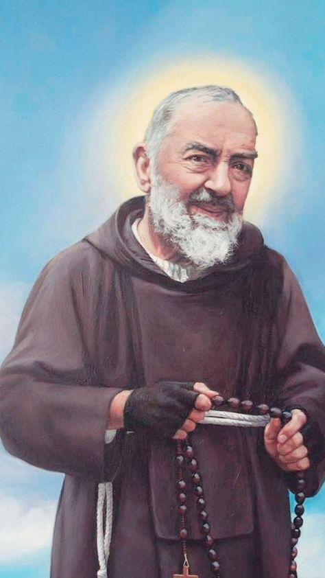 Padre Pio Novena, St Pio Of Pietrelcina, Novena Prayers, Praying The Rosary, Pope John Paul Ii, San Francesco, John Paul Ii, Pope John, Shih Tzu Dog